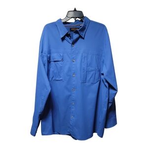 NWOT Ridgecut Toughwear Men's Long Sleeve Vented Roll-Tab Performance Shirt